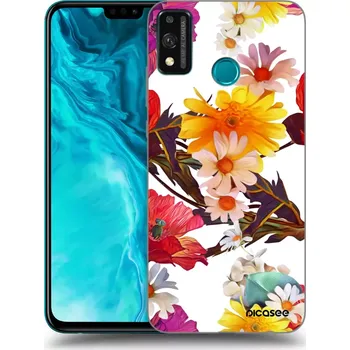 Pouzdro na mobilní telefon Picasee silikonový průhledný obal pro Honor 9X Lite - Meadow