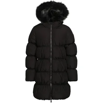 Dívčí oblečení Dětský kabát NAX MONO black 128-134