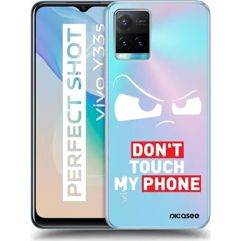 Pouzdro na mobilní telefon Picasee silikonový průhledný obal pro Vivo Y33s - Cloudy Eye - Transparent