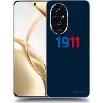 Pouzdro na mobilní telefon Picasee silikonový černý obal pro Honor 200 Pro 5G - FC Viktoria Plzeň D