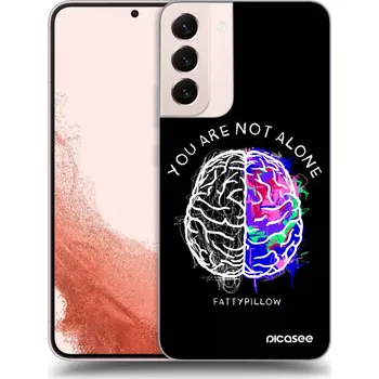 Pouzdro na mobilní telefon Picasee ULTIMATE CASE pro Samsung Galaxy S22+ 5G - Brain - White