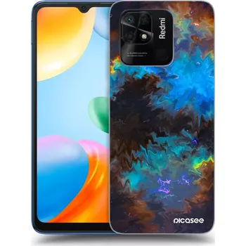Pouzdro na mobilní telefon Picasee silikonový průhledný obal pro Xiaomi Redmi 10C - Space
