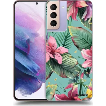 Pouzdro na mobilní telefon Picasee silikonový průhledný obal pro Samsung Galaxy S21+ 5G G996F - Hawaii