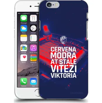 Pouzdro na mobilní telefon Picasee silikonový černý obal pro Apple iPhone 6/6S - FC Viktoria Plzeň E