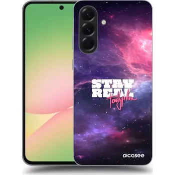 Pouzdro na mobilní telefon Picasee silikonový průhledný obal pro Samsung Galaxy A36 5G - Stay Real