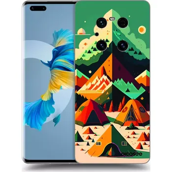 Pouzdro na mobilní telefon Picasee silikonový průhledný obal pro Huawei Mate 40 Pro - Alaska