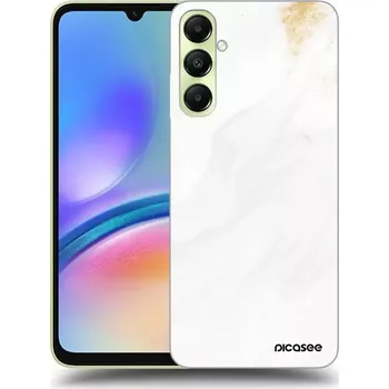 Pouzdro na mobilní telefon Picasee silikonový průhledný obal pro Samsung Galaxy A05s A057G - Bílá