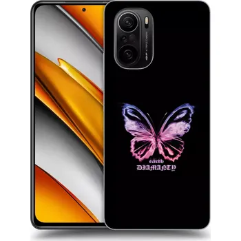 Pouzdro na mobilní telefon Picasee ULTIMATE CASE pro Xiaomi Poco F3 - Diamanty Purple