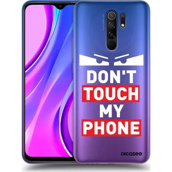 Pouzdro na mobilní telefon Picasee silikonový průhledný obal pro Xiaomi Redmi 9 - Shadow Eye - Transparent
