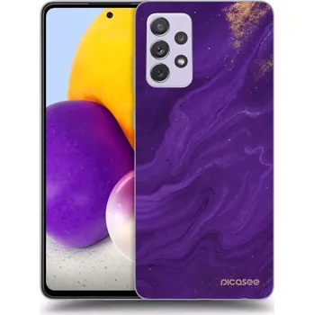 Pouzdro na mobilní telefon Picasee ULTIMATE CASE pro Samsung Galaxy A72 A725F - Fialová