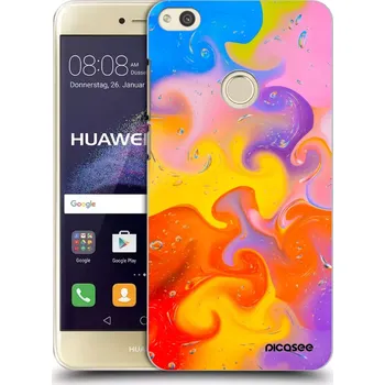 Pouzdro na mobilní telefon Picasee silikonový průhledný obal pro Huawei P9 Lite 2017 - Bubbles