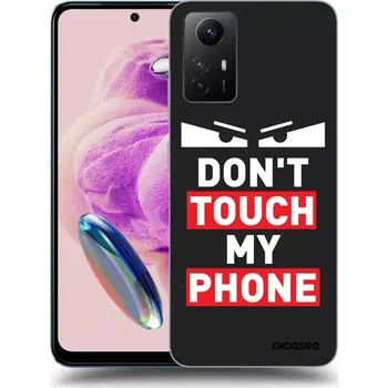 Pouzdro na mobilní telefon Picasee silikonový černý obal pro Xiaomi Redmi Note 12S - Shadow Eye - Transparent