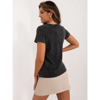 Dámská košile Halenka D12048M02556E tmavě šedá XS