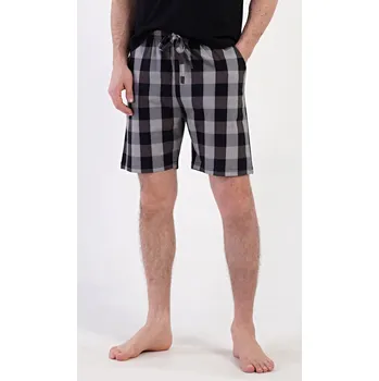 Pánské pyžamo Pánské pyžamové šortky Eduard šedá 4XL