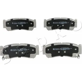 Brzdová destička Sada brzdových destiček, kotoučová brzda JAPKO 51H08