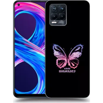 Pouzdro na mobilní telefon Picasee ULTIMATE CASE pro Realme 8 Pro - Diamanty Purple
