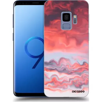 Pouzdro na mobilní telefon Picasee silikonový průhledný obal pro Samsung Galaxy S9 G960F - Sunset