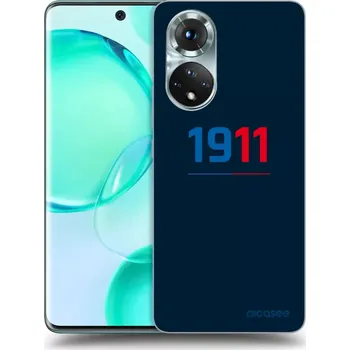 Pouzdro na mobilní telefon Picasee silikonový průhledný obal pro Honor 50 5G - FC Viktoria Plzeň D