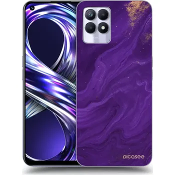 Pouzdro na mobilní telefon Picasee ULTIMATE CASE pro Realme 8i - Fialová