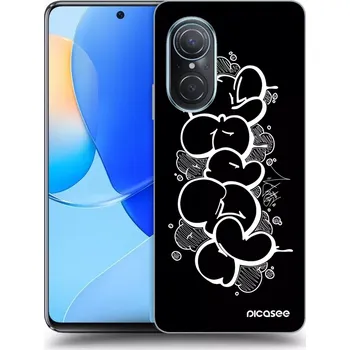 Pouzdro na mobilní telefon Picasee silikonový průhledný obal pro Huawei Nova 9 SE - Throw UP
