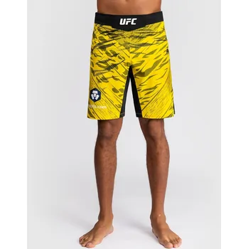 MMA MMA šortky Venum UFC FUSION Authentic Fight Night - dlouhý střih - Yellow Velikost: L