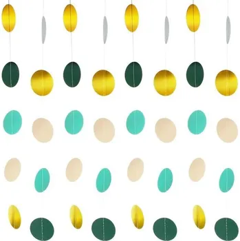 Party dekorace GEEHUA 4 kusy girlanda 4 metry, papírová