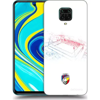 Pouzdro na mobilní telefon Picasee silikonový černý obal pro Xiaomi Redmi Note 9S - FC Viktoria Plzeň C