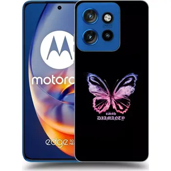 Pouzdro na mobilní telefon Picasee ULTIMATE CASE pro Motorola Edge 50 Neo - Diamanty Purple