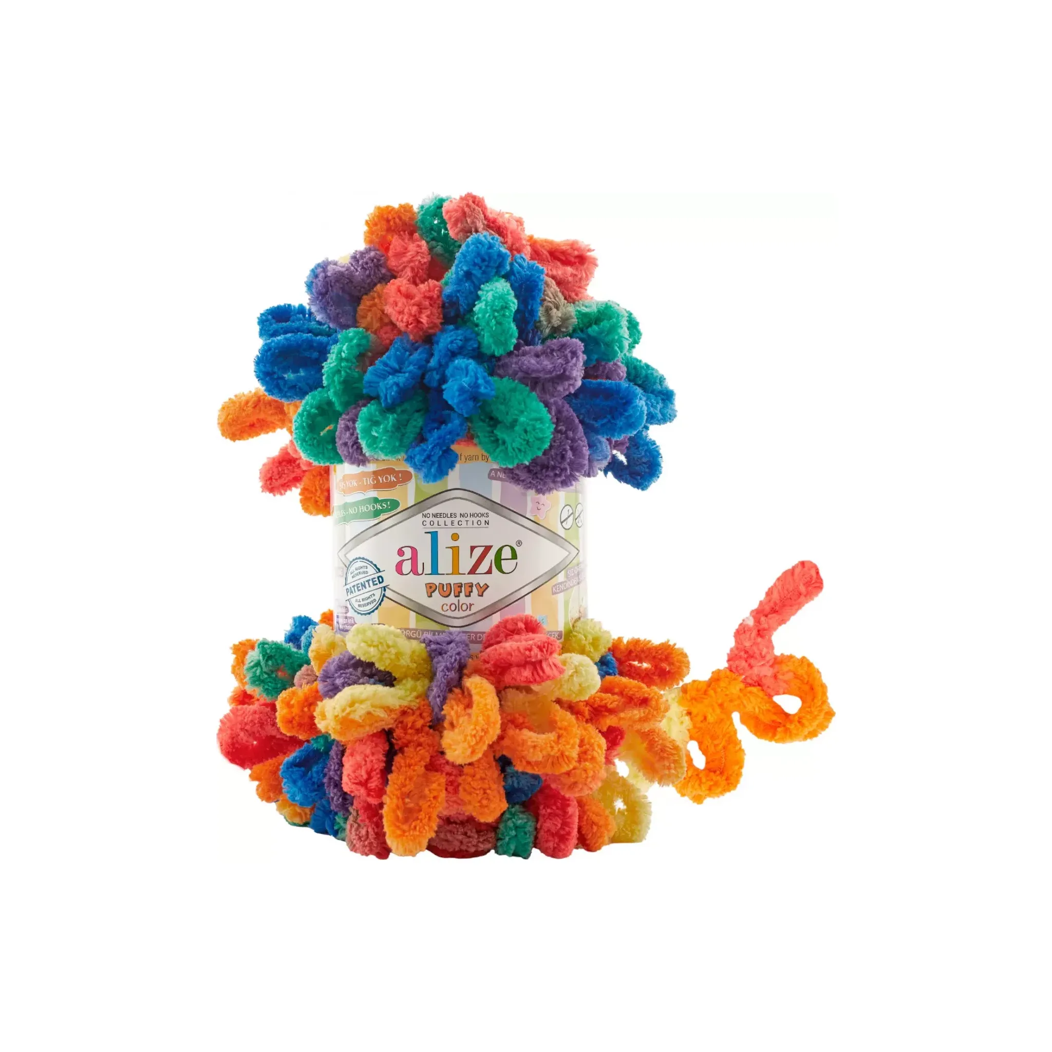 Fotografie 1 - Příze Alize Puffy Color 6511