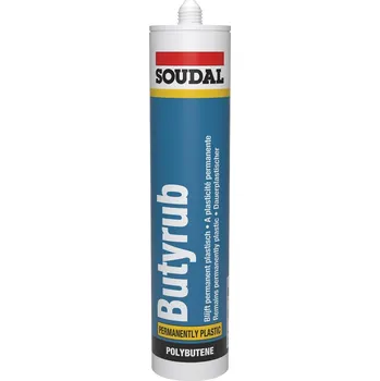 Tmel Soudal Butyrub 4236000 šedý 300 ml