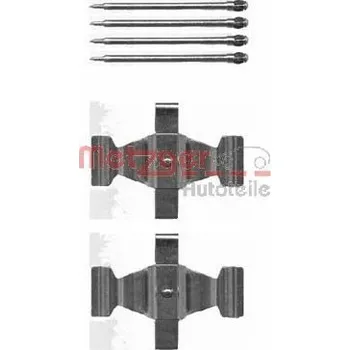 Brzdový systém Sada příslušenství obložení kotoučové brzdy METZGER 109-1636