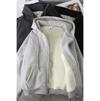 Dámská mikina Dámská mikina BF489 Velikost: 3XL, Barva (Varianta): zipper sweater Gray