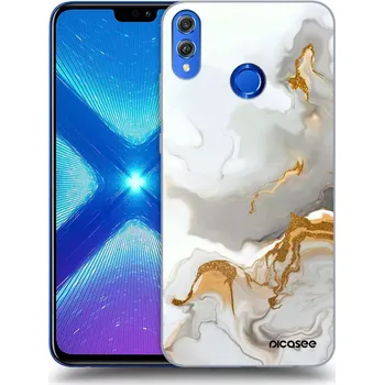 Pouzdro na mobilní telefon Picasee silikonový průhledný obal pro Honor 8X - Her