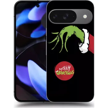 Pouzdro na mobilní telefon Picasee silikonový černý obal pro Google Pixel 9 - Grinch