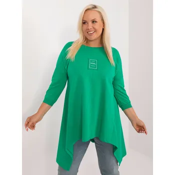 Dámská košile Tunika RV TU 9089.87 zelená jedna velikost