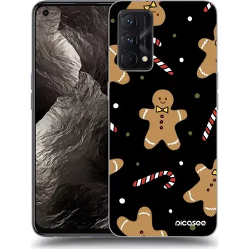 Pouzdro na mobilní telefon Picasee silikonový černý obal pro Realme GT Master Edition 5G - Gingerbread