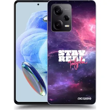 Pouzdro na mobilní telefon Picasee silikonový průhledný obal pro Xiaomi Redmi Note 12 Pro 5G - Stay Real