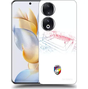 Pouzdro na mobilní telefon Picasee silikonový průhledný obal pro Honor 90 5G - FC Viktoria Plzeň C