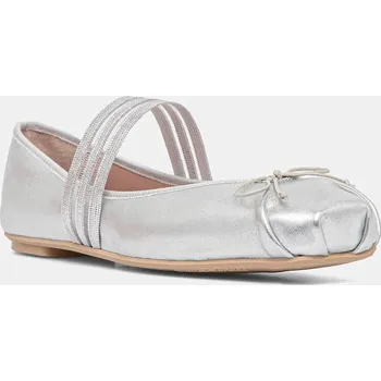 Dámské baleríny Kožené baleríny Pretty Ballerinas Kristen 52198.A.5010 stříbrná SLV, EUR 37