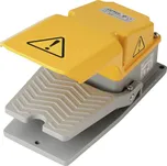Nožní spínač XF-302, 250 V AC / 15 A, s ochranným krytem, 1 spínací kontakt, 1 ks