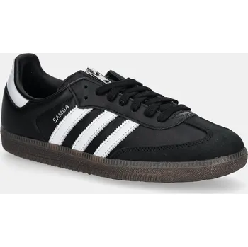Pánská obuv Kožené tenisky adidas Originals SAMBA OG x Jeremy Scott JQ8835 černá 99X, EUR 43 1/3