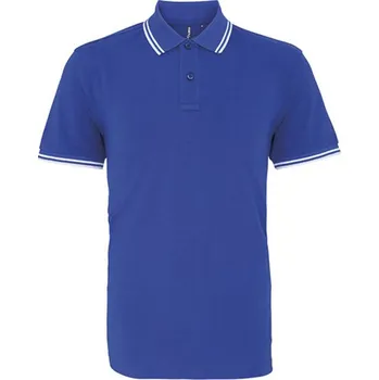 Pánské tričko Asquith & Fox Pánské polo triko AQ011 Royal-White M