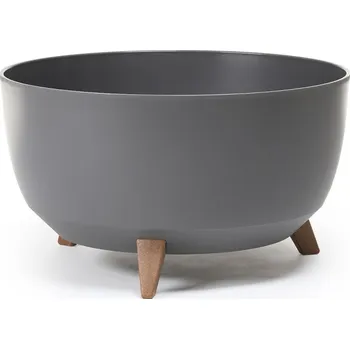Květináč Plastová mísa Roma 470 mm, antracit