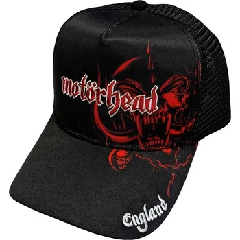 Kšiltovka Motörhead England Red Warpig Kšiltovka Black UNI