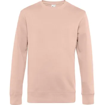Pánská mikina B&amp;C Unisex mikina WU01K Soft Rose L