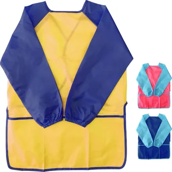 Dětská zástěra Dětská zástěra pro výtvarnou výchovu (mix barev) velikost L