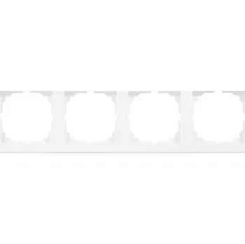 Stavebniny Rámeček čtyřnásobný bílý