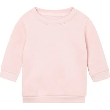 Babybugz Dětská mikina přes hlavu BZ64 Soft Pink 6-12 Monate