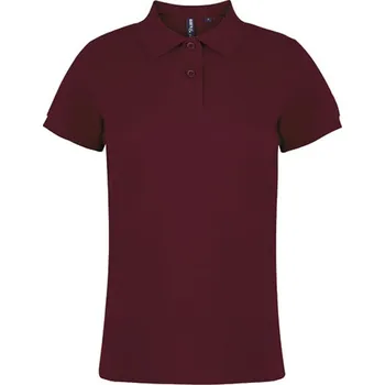 Dámské tričko Asquith & Fox Dámské polo triko AQ020 Burgundy XL