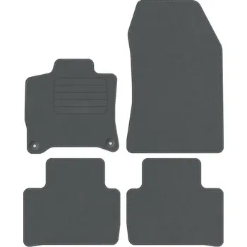 autokoberec Koberce Edecor velurové 4 ks